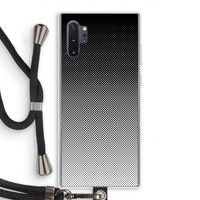 Musketon Halftone: Samsung Galaxy Note 10 Plus Transparant Hoesje met koord