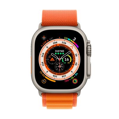 Apple Watch Ultra Ti 49mm (Trail Loop Orange) Small LTE iOS