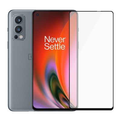 OnePlus Nord 2 128GB Grijs 5G + PanzerGlass Case Friendly Screenprotector Glas Grijs