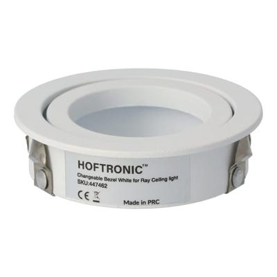 Afdekring geschikt voor Ray LED Opbouwspots - Kliksysteem - Wit