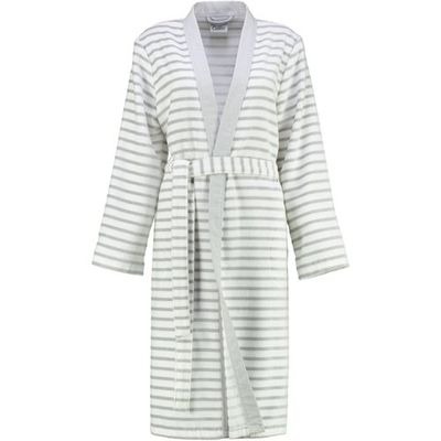 Cawö Cawö Dames Badjas 6595 silber 46
