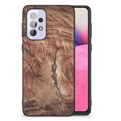 Samsung Galaxy A33 5G Houten Print Telefoonhoesje Tree Trunk