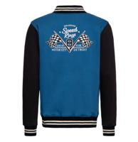 King Kerosin Speed King College Jacket Smoke Blue -S