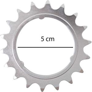 Sa tandwiel opsteek 18t. 3/32" vlak hsl987