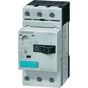 Siemens 3RV1011-1KA10 Vermogensschakelaar 1 stuk(s) 3x NO Instelbereik (stroomsterkte): 9 - 12 A Schakelspanning (max.): 690 V/AC (b x h x d) 45 x 90 x 81 mm