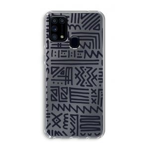 Marrakech print: Samsung Galaxy M31 Transparant Hoesje