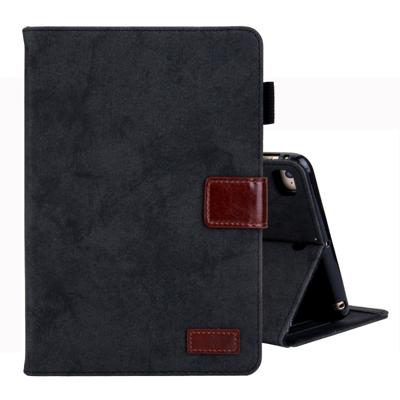Voor iPad Mini 1/2/3/4 Business stijl horizontale Flip lederen draagtas met houder & kaartsleuf & fotolijstjes & slaap/Wake-up functie (zwart)