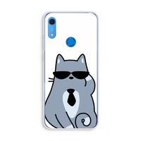 Cool cat: Huawei Y6s Transparant Hoesje