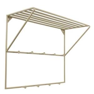 LOFT42 Jasmin Kapstok - Beige - Metaal - 9 haken - 60x80x32