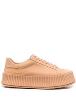 Jil Sander baskets à plateforme - Tons neutres - thumbnail