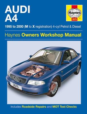 Haynes Werkplaatshandboek Audi A4 benzine & Diesel (1995-2000) 3575