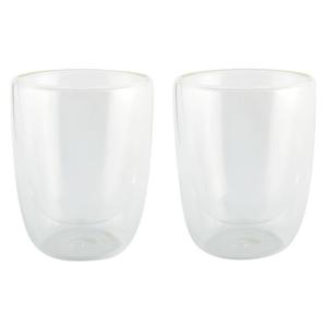 Luxe dubbelwandige theeglazen - 2x stuks - 300ml - Koffie/thee bekers en glazen