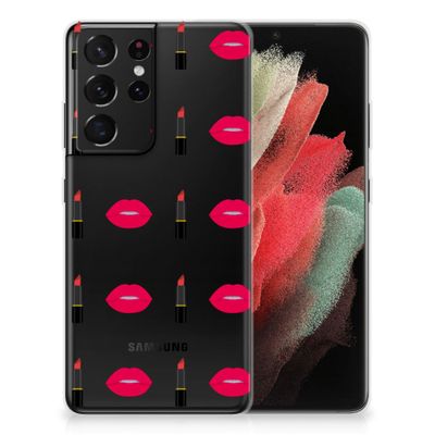 Samsung Galaxy S21 Ultra TPU bumper Lipstick Kiss Samsung Galaxy S21 Ultra TPU bumper Lipstick Kiss
