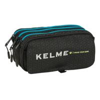 Pennenetui met 3 vakken Kelme Iron Zwart 21,5 x 10 x 8 cm