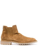 Officine Creative bottines chelsea en daim - Marron - thumbnail