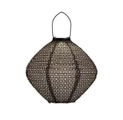 Solar Lampion 29 x 25 cm Grijs - Annas collection