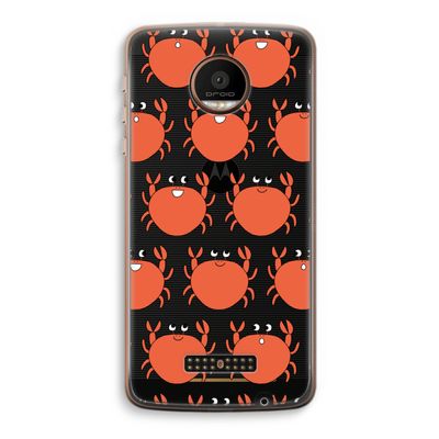 Krab: Motorola Moto Z Force Transparant Hoesje