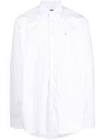 Raf Simons chemise à logo brodé - Blanc - thumbnail