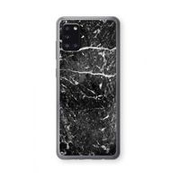 Zwart marmer: Samsung Galaxy A31 Transparant Hoesje