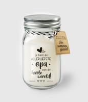 Paperdreams Black & White Scented Candles - Opa - thumbnail