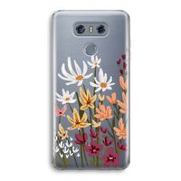 Painted wildflowers: LG G6 Transparant Hoesje