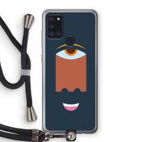 Mono M: Samsung Galaxy A21s Transparant Hoesje met koord Mono M: Samsung Galaxy A21s Transparant Hoesje met koord