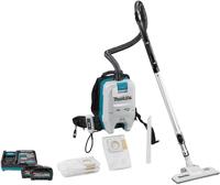 Makita vc008gm201 40v max rugstofzuiger | 2 x 4.0 ah accu + snellader | in doos vc008gm201