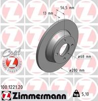 Remschijf Coat Z 100122120