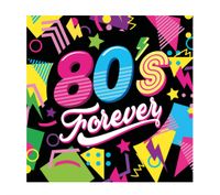 80's Forever Servetten (12st)