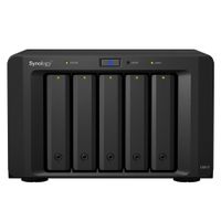 Synology DX517 disk array Desktop Zwart - thumbnail