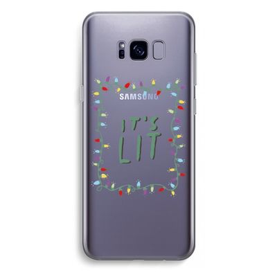 It's Lit: Samsung Galaxy S8 Plus Transparant Hoesje