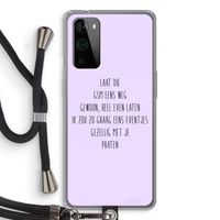 GSM: OnePlus 9 Pro Transparant Hoesje met koord