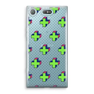 8-bit N°10: Sony Xperia XZ1 Compact Transparant Hoesje