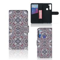 Motorola G8 Power | Bookcase | Flower Tiles Motorola G8 Power | Bookcase | Flower Tiles