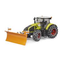 Bruder Claas Axion 950 met sneeuwkettingen + sneeuwschuif (1:16) Bruder Claas Axion 950 met sneeuwkettingen + sneeuwschuif (1:16)