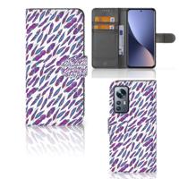 Xiaomi 12 | 12X | Telefoon Hoesje | Feathers Color