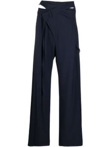 Ottolinger pantalon à découpes - Bleu