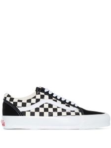 Vans baskets UA OG Old Skool à damier - Noir