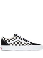 Vans baskets UA OG Old Skool à damier - Noir