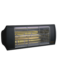 Goldsun Supra 1500W Heater - Low Glare - Zwart - thumbnail