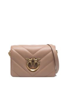 PINKO mini sac à bandoulière Love Click - Tons neutres