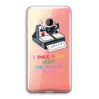 Smile: HTC U Play Transparant Hoesje