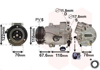 Compressor 3700K606