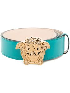 Versace ceinture La Medusa en cuir - Bleu