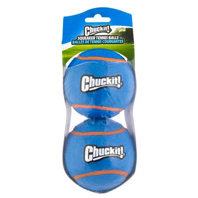 Chuckit! Squeaker Tennis Balls XL (2-pack)
