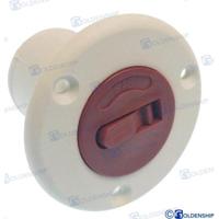 Tomas de cubierta GS31122 - TOMA DE CUBIERTA ""GAS"" 50 mm Blanco