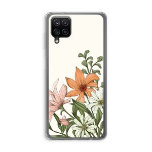 Floral bouquet: Samsung Galaxy A12 Transparant Hoesje