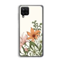 Floral bouquet: Samsung Galaxy A12 Transparant Hoesje