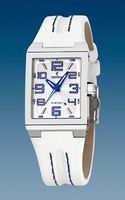 Horlogeband Festina F16187/2 / BC04560 Leder Wit 14mm