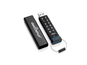 iStorage datAshur® USB-stick 4 GB Zwart IS-FL-DA-256-4 USB 2.0